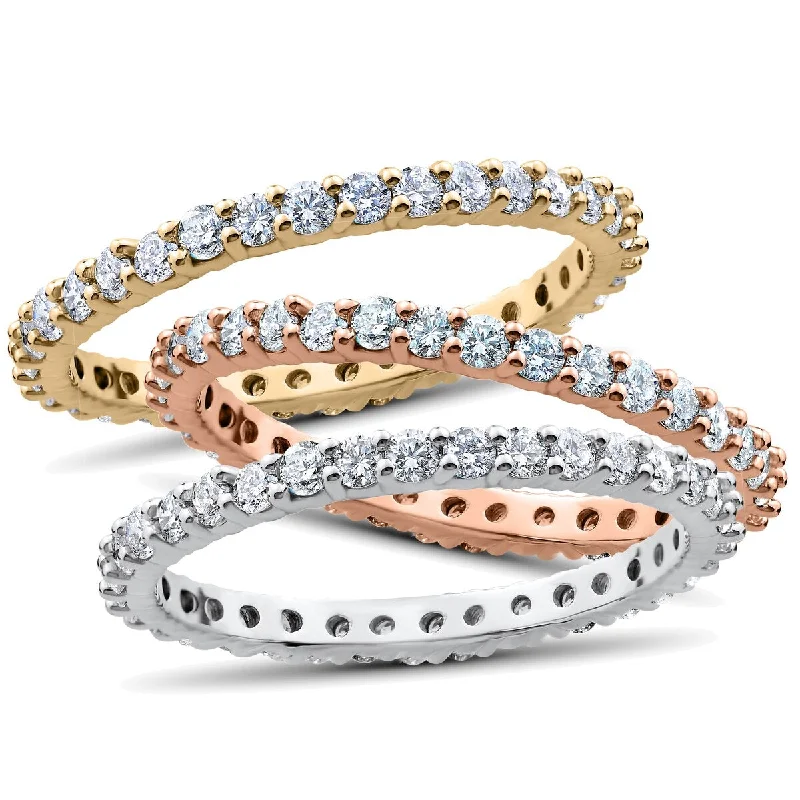 Heart - Shaped Women's Diamond Rings in Rose Gold for a Romantic and Symbolic Gift1ct Diamond Eternity Wedding Ring in 14k White Gold Lab Grown Heart - Shaped Women's Diamond Rings in Rose Gold for a Romantic and Symbolic Gift1ct Diamond Eternity Wedding Ring in 14k White Gold Lab Grown