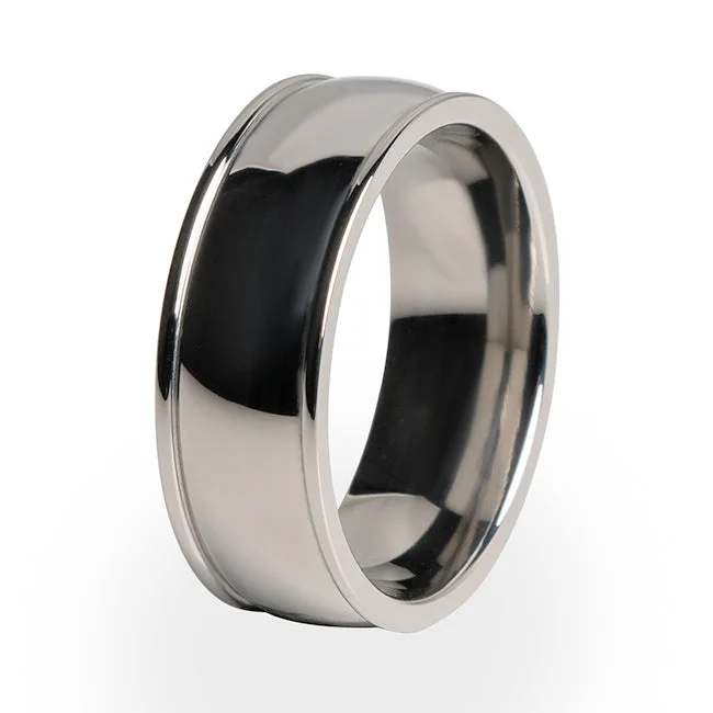 Men's kinetic rings with moving partsChrysalis | Mens Titanium Ring