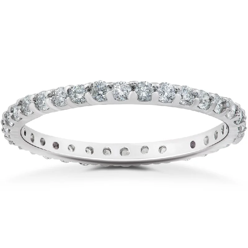 Halo - Style Women's Diamond Rings with a Center Diamond Surrounded by Smaller Diamonds in 18K Gold14k White Gold 1/2ct TDW Eco Friendly Lab Grown Diamond Wedding & Stackable Ring Halo - Style Women's Diamond Rings with a Center Diamond Surrounded by Smaller Diamonds in 18K Gold14k White Gold 1/2ct TDW Eco Friendly Lab Grown Diamond Wedding & Stackable Ring