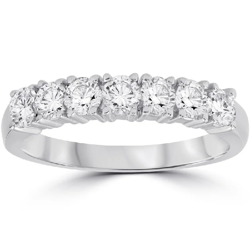 Cushion - Cut Women's Diamond Rings in Platinum with a Soft and Romantic Appearance1ct Diamond Wedding Ring Anniversary 14K White Gold Cushion - Cut Women's Diamond Rings in Platinum with a Soft and Romantic Appearance1ct Diamond Wedding Ring Anniversary 14K White Gold