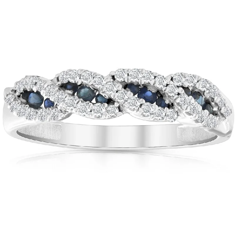 Pear - Shaped Women's Diamond Rings in Yellow Gold with a Single - Diamond Pendant Look1/3 Ct Blue Sapphire & Diamond Ladies Swirl Wedding Ring 10k White Gold Pear - Shaped Women's Diamond Rings in Yellow Gold with a Single - Diamond Pendant Look1/3 Ct Blue Sapphire & Diamond Ladies Swirl Wedding Ring 10k White Gold
