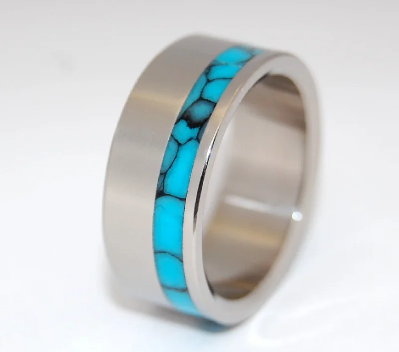 Vintage - Inspired Filigree - Design Women's Rings in Sterling SilverMoonbird | Men's Turquoise & Titanium Wedding Ring Vintage - Inspired Filigree - Design Women's Rings in Sterling SilverMoonbird | Men's Turquoise & Titanium Wedding Ring