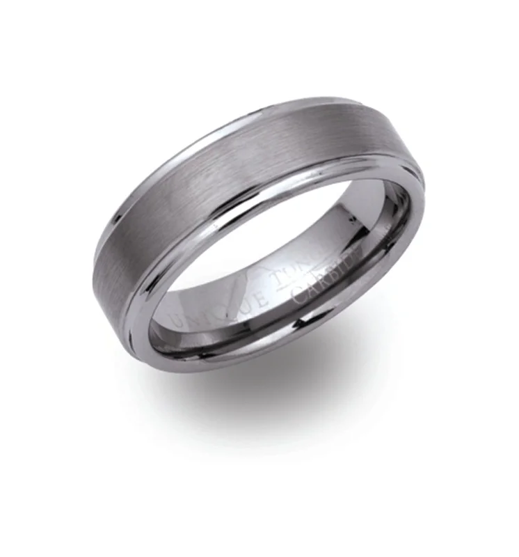 Men's waterproof rings for water - based activitiesUnique & Co 7mm Tungsten Carbide Band Ring Men's waterproof rings for water - based activitiesUnique & Co 7mm Tungsten Carbide Band Ring