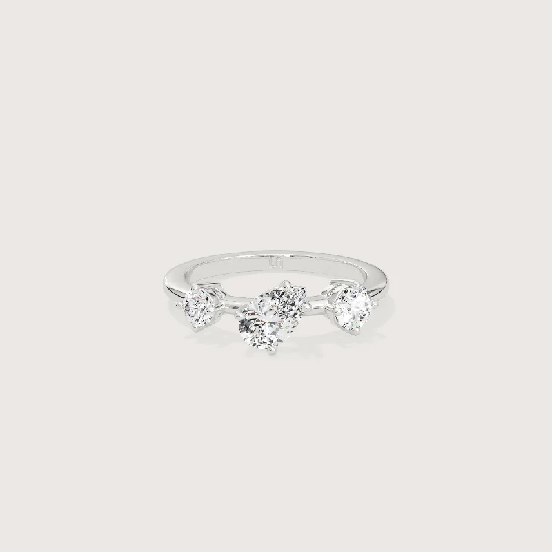 Stackable Gemstone Rings for Women in Amethyst, Sapphire, and EmeraldAngeld Pear Diamond Ring Stackable Gemstone Rings for Women in Amethyst, Sapphire, and EmeraldAngeld Pear Diamond Ring
