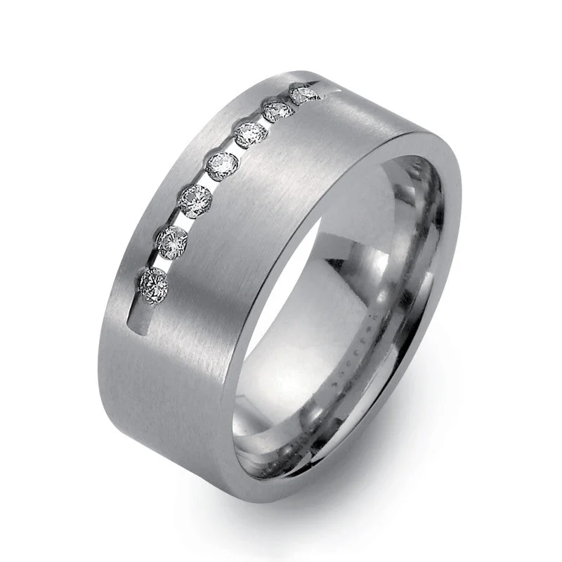 Antique - Look Titanium Rings with an Aged Patina Finish51283-01 TeNo Titanium Ring Antique - Look Titanium Rings with an Aged Patina Finish51283-01 TeNo Titanium Ring