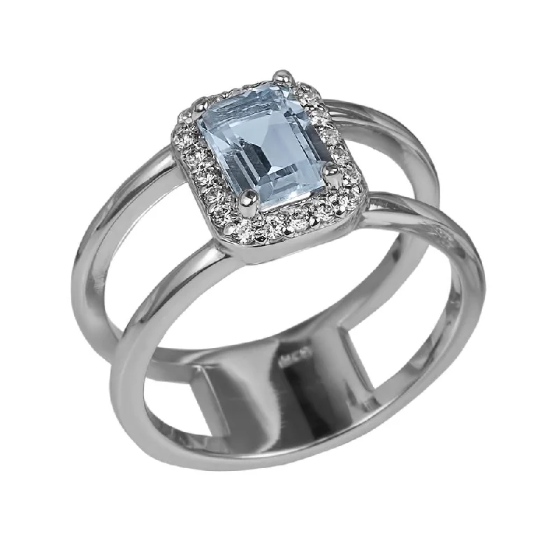 Women's Rings with Birthstones for a Personalized TouchDestiny Topaz Ring