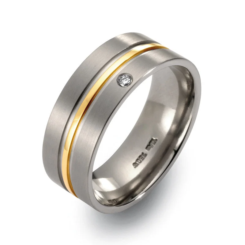 Titanium Rings with a Solar - Powered Light - Up Feature51438-01 TeNo Titanium Ring Titanium Rings with a Solar - Powered Light - Up Feature51438-01 TeNo Titanium Ring