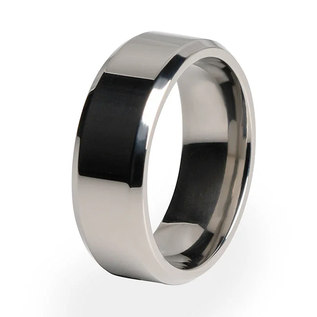 Men's skull - shaped rings for a gothic styleApex | Men's Titanium Ring