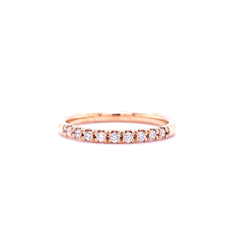 Art deco - style anniversary rings with geometric patternsDelicate Julianna Diamond Band Art deco - style anniversary rings with geometric patternsDelicate Julianna Diamond Band