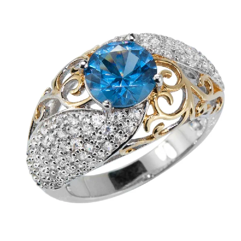 Interlocking Band Women's Rings in White Gold for a Modern DesignBlue Blush Vine Ring Interlocking Band Women's Rings in White Gold for a Modern DesignBlue Blush Vine Ring