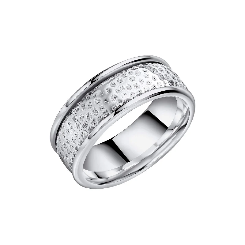 Open - Band Fashion Rings in Sterling Silver with Gemstone InlaysBeginnings Sterling Silver Ring R3906 Open - Band Fashion Rings in Sterling Silver with Gemstone InlaysBeginnings Sterling Silver Ring R3906