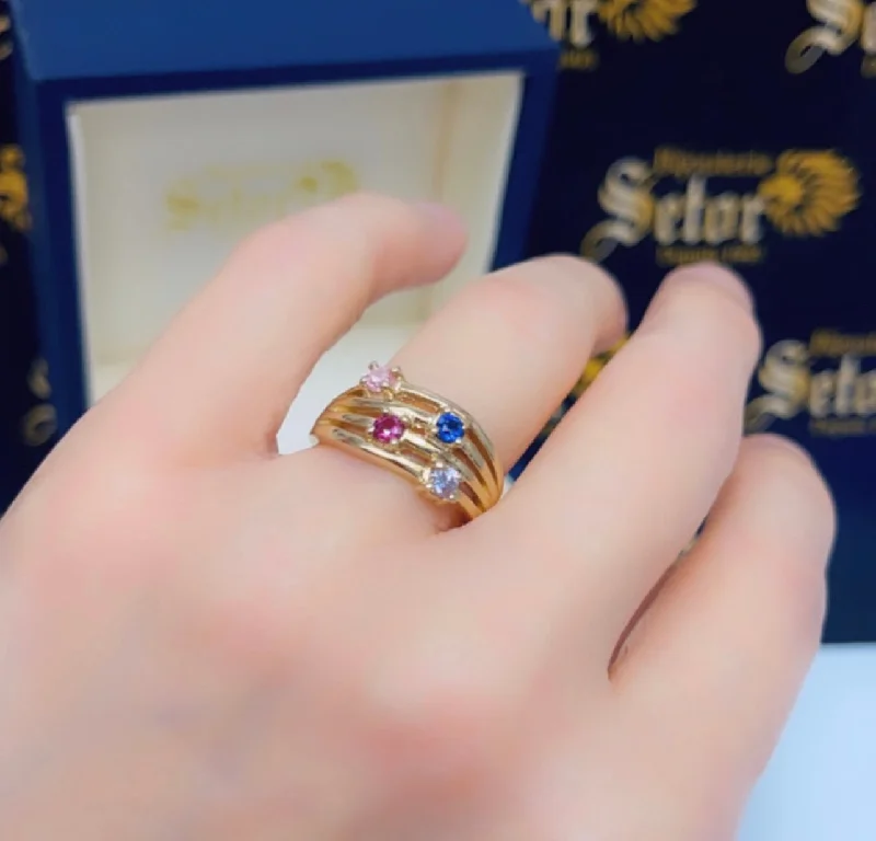 Minimalist Women's Rings with a Single Pearl in 14K Gold - Plated BandsSofia family ring WR428 Minimalist Women's Rings with a Single Pearl in 14K Gold - Plated BandsSofia family ring WR428