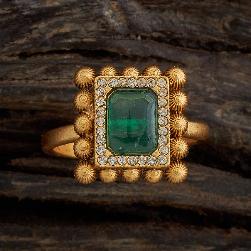 Everyday - wear double finger rings in simple designsAntique Finger Ring 173830