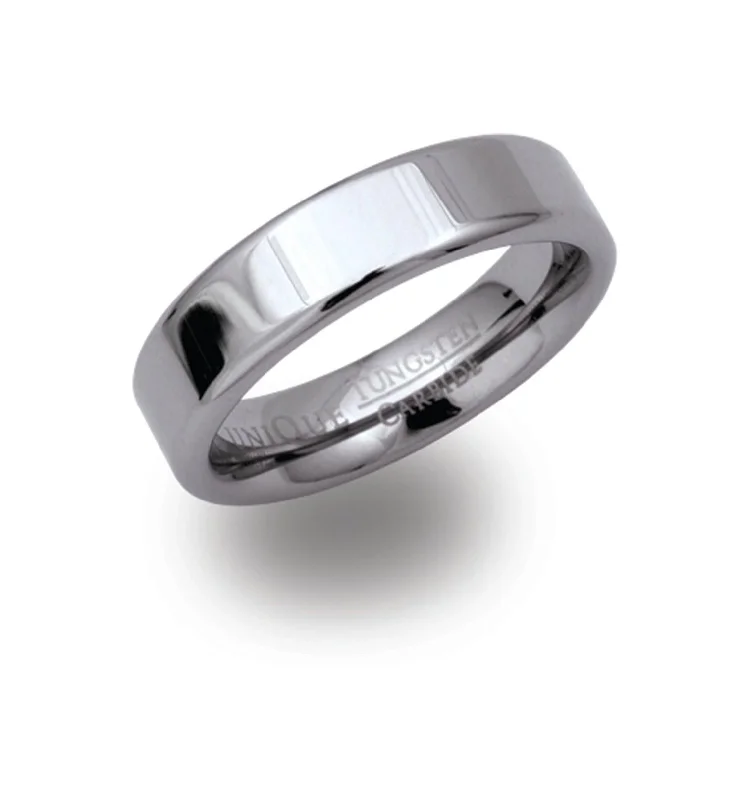 Men's laser - engraved rings with custom messagesUnique & Co 7mm Tungsten Flat Shaped Ring Men's laser - engraved rings with custom messagesUnique & Co 7mm Tungsten Flat Shaped Ring