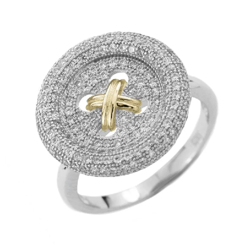 Enamel - Coated Women's Rings in Bright, Bold ColorsButtonbox Ring