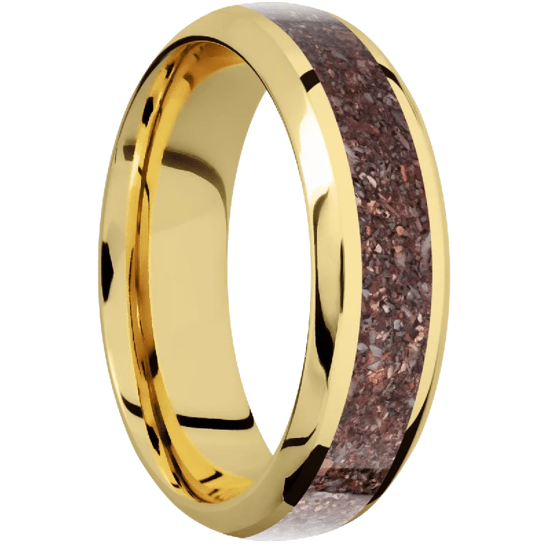 Men's skull - shaped rings for a gothic style14K Yellow Gold + Polish , Polish Finish Men's skull - shaped rings for a gothic style14K Yellow Gold + Polish , Polish Finish