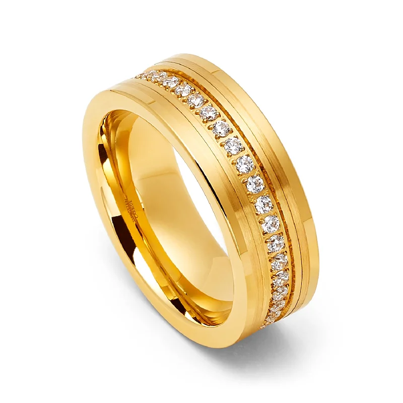 Gothic - Style Women's Rings with Black Onyx and Silver Skulls8mm - Men's Tungsten Wedding Band, CZ Diamond Ring, Comfort Fit Ring, Yellow Gold Ring, Gothic - Style Women's Rings with Black Onyx and Silver Skulls8mm - Men's Tungsten Wedding Band, CZ Diamond Ring, Comfort Fit Ring, Yellow Gold Ring,