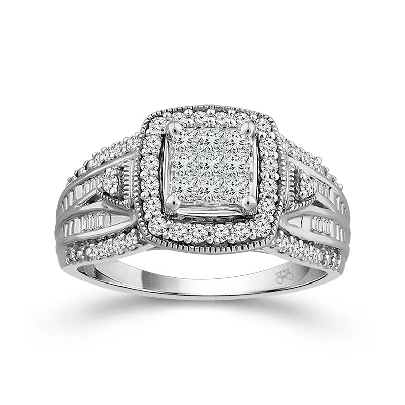 Men's Ruby Engagement Rings in Rose Gold with a Solitaire Design for a Romantic Gesture10 Karat White Gold 1/2 Carat Multi Stone Milgrain Detail Diamond Halo Engagement Ring Men's Ruby Engagement Rings in Rose Gold with a Solitaire Design for a Romantic Gesture10 Karat White Gold 1/2 Carat Multi Stone Milgrain Detail Diamond Halo Engagement Ring