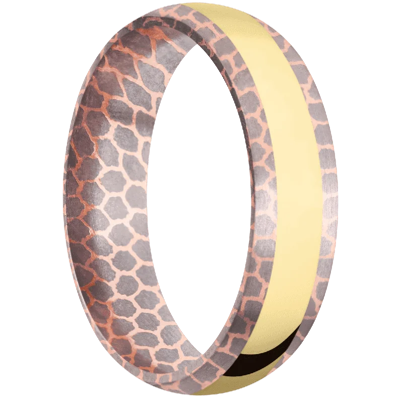Men's anchor - themed rings for a nautical lookSuperconductor + Satin Finish