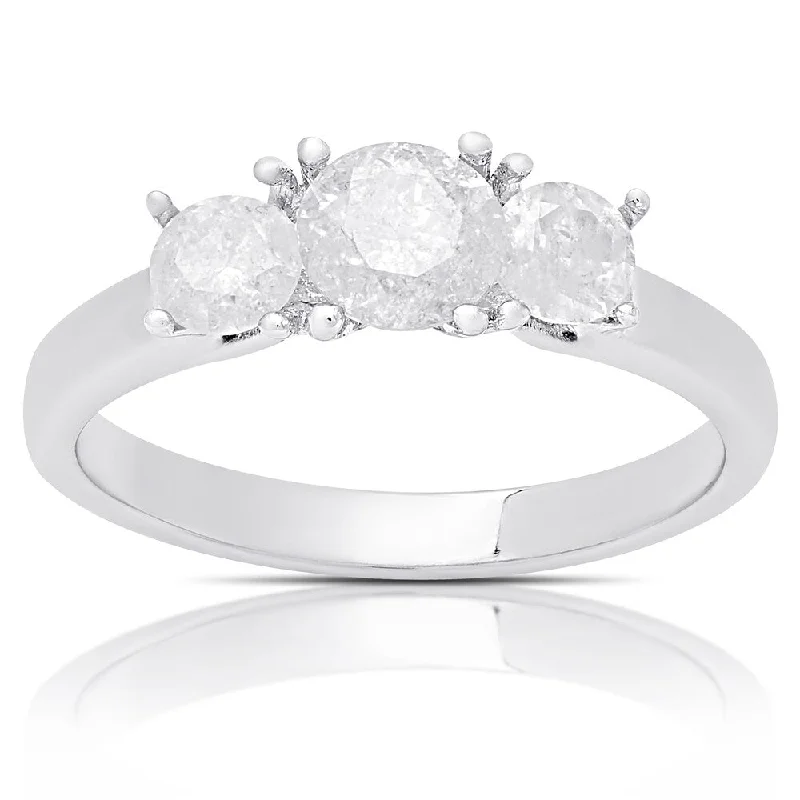 Pear - Shaped Women's Diamond Rings in Yellow Gold with a Single - Diamond Pendant LookFinesque Sterling Silver ct TDW Diamond Three Stone Ring Pear - Shaped Women's Diamond Rings in Yellow Gold with a Single - Diamond Pendant LookFinesque Sterling Silver ct TDW Diamond Three Stone Ring