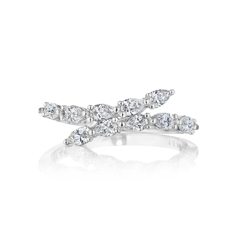 Three - stone anniversary rings representing past, present, and futureTacori Stilla Pear Diamond Ring Three - stone anniversary rings representing past, present, and futureTacori Stilla Pear Diamond Ring