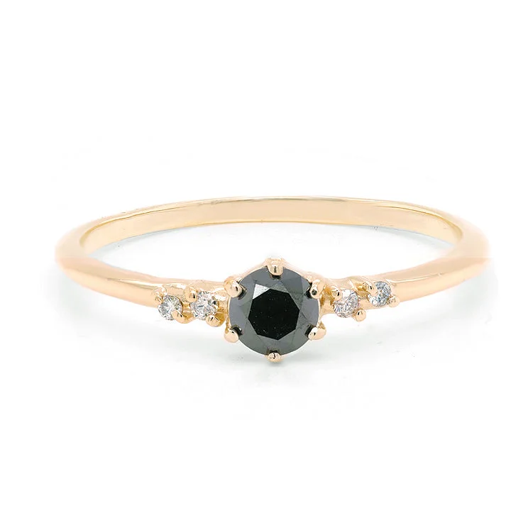 Women's Solitaire Diamond Rings with Round - Cut Diamonds and Platinum Settings for an Elegant EngagementThea II | diamond Women's Solitaire Diamond Rings with Round - Cut Diamonds and Platinum Settings for an Elegant EngagementThea II | diamond
