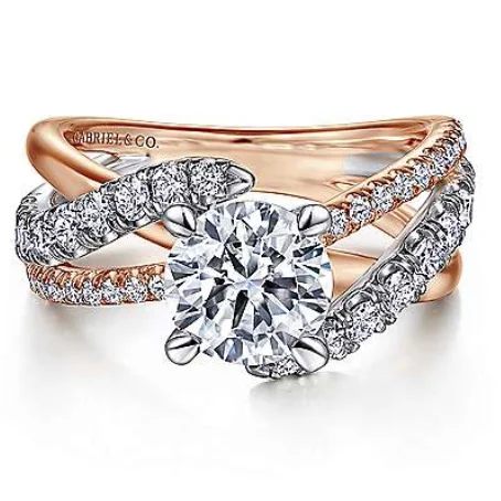 Bohemian - Style Fashion Rings with Turquoise and Silver Filigree for a Free - Spirited LookContemporary Twist Diamond Engagement Ring Bohemian - Style Fashion Rings with Turquoise and Silver Filigree for a Free - Spirited LookContemporary Twist Diamond Engagement Ring
