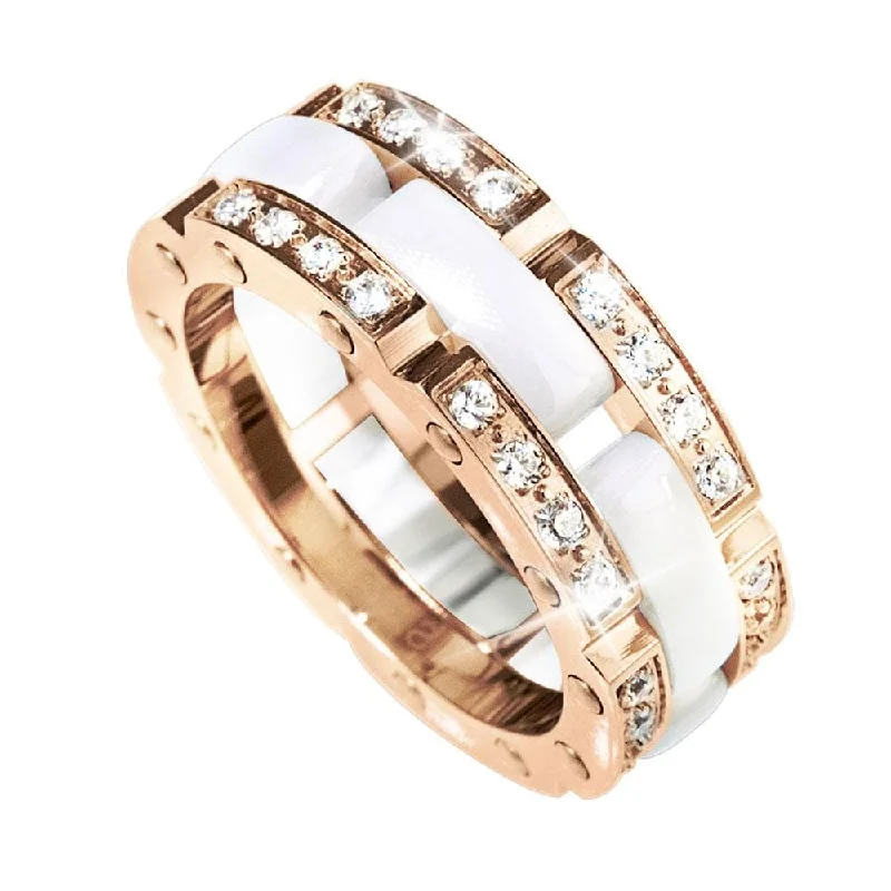 Magnetic Clasp Women's Rings for Easy Wearing and RemovalJava Ceramic Perfection Ring Magnetic Clasp Women's Rings for Easy Wearing and RemovalJava Ceramic Perfection Ring