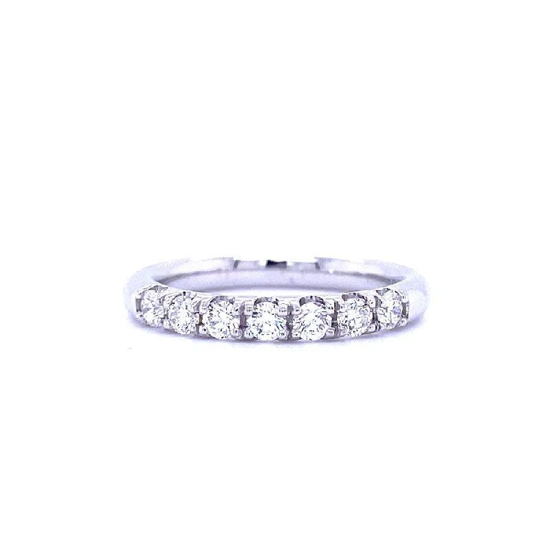 Three - stone anniversary rings representing past, present, and futureJulianna Diamond Band Three - stone anniversary rings representing past, present, and futureJulianna Diamond Band