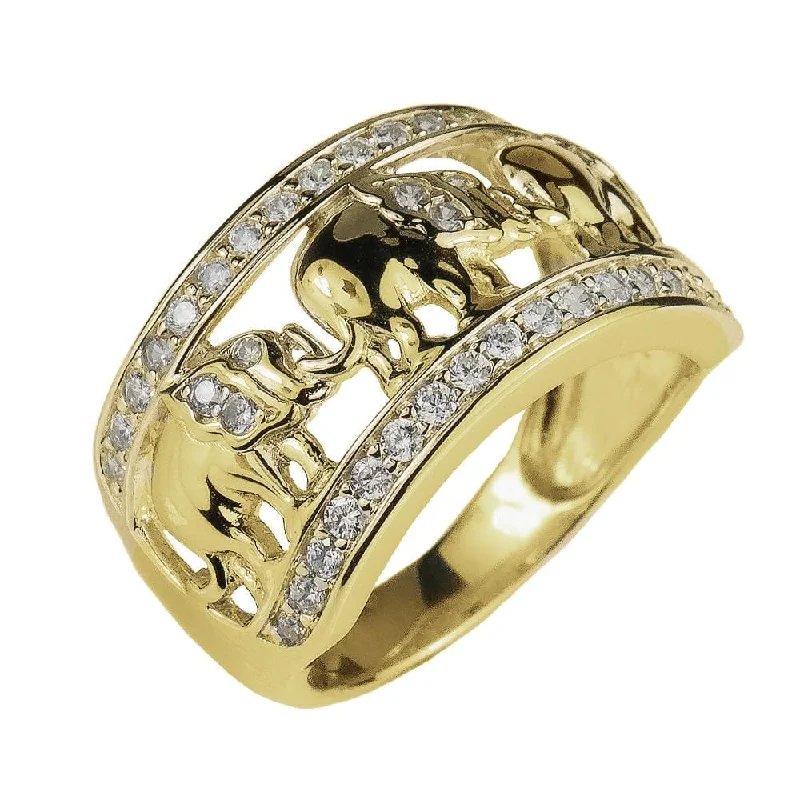Gothic - Style Women's Rings with Black Onyx and Silver SkullsElephant Parade Ring Gothic - Style Women's Rings with Black Onyx and Silver SkullsElephant Parade Ring