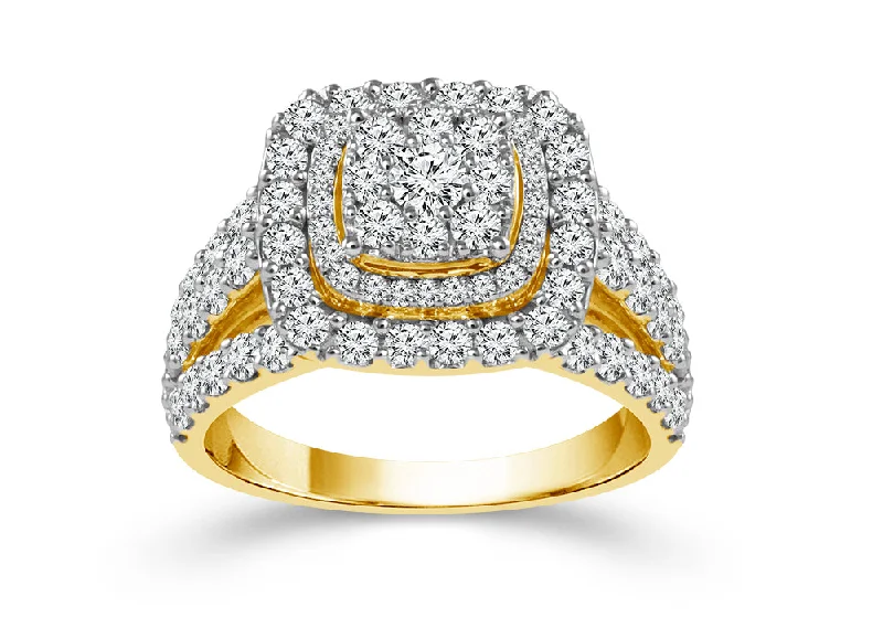 Men's Sapphire Engagement Rings in 18K White Gold with Pave Diamond Accents10k Yellow Gold 2.00ctw Diamond Double Halo Engagement Ring Men's Sapphire Engagement Rings in 18K White Gold with Pave Diamond Accents10k Yellow Gold 2.00ctw Diamond Double Halo Engagement Ring