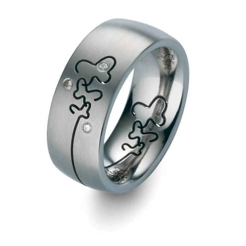 Adjustable - Size Titanium Rings to Fit Different Finger Sizes51857-01 TeNo Titanium Ring Adjustable - Size Titanium Rings to Fit Different Finger Sizes51857-01 TeNo Titanium Ring