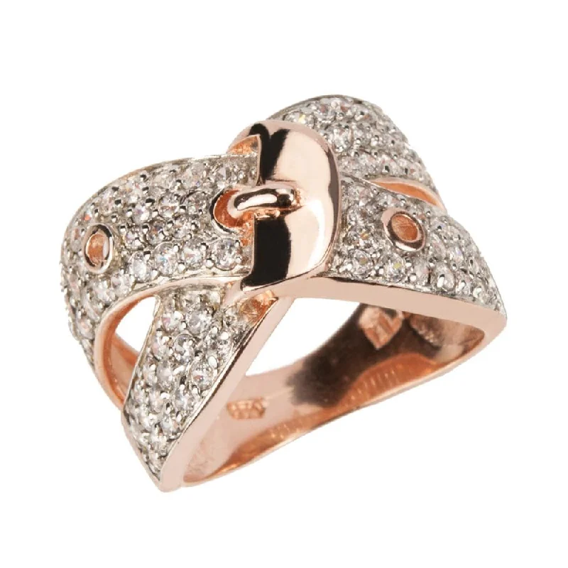Boho - Style Women's Rings with Turquoise and Leather AccentsBuckle Couture Rose Gold Ring Boho - Style Women's Rings with Turquoise and Leather AccentsBuckle Couture Rose Gold Ring