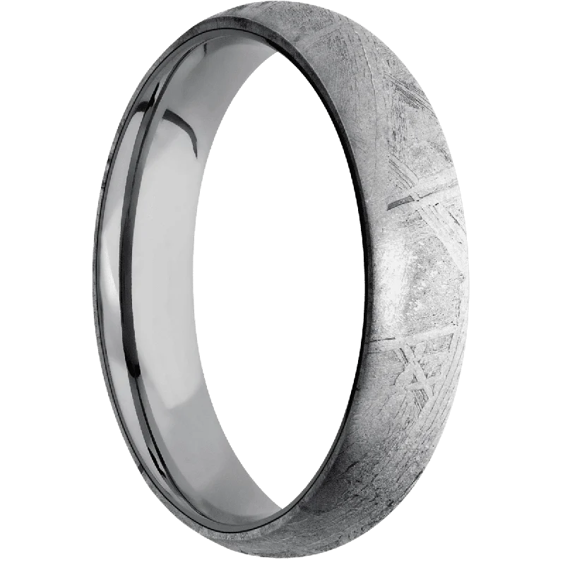 Men's magnetic rings for potential health benefitsMeteorite + None Finish + Tantalum Men's magnetic rings for potential health benefitsMeteorite + None Finish + Tantalum