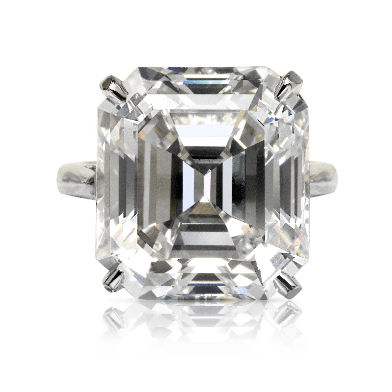 Women's Diamond Rings with Opal Inlays and Diamond Accents for a Mysterious and Iridescent LookKATHERINE 18 Carat Asscher Cut Diamond Engagement Ring Platinum GIA CERTIFIED BY MIKE NEKTA Women's Diamond Rings with Opal Inlays and Diamond Accents for a Mysterious and Iridescent LookKATHERINE 18 Carat Asscher Cut Diamond Engagement Ring Platinum GIA CERTIFIED BY MIKE NEKTA