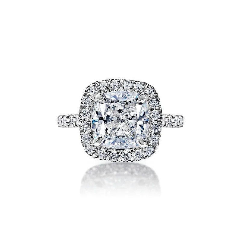 Women's Diamond Rings with Opal Inlays and Diamond Accents for a Mysterious and Iridescent LookJayleen 6 Carat I IF Cushion Cut Diamond Engagement Ring in 18k White Gold. GIA Certified. By Mike Nekta Women's Diamond Rings with Opal Inlays and Diamond Accents for a Mysterious and Iridescent LookJayleen 6 Carat I IF Cushion Cut Diamond Engagement Ring in 18k White Gold. GIA Certified. By Mike Nekta