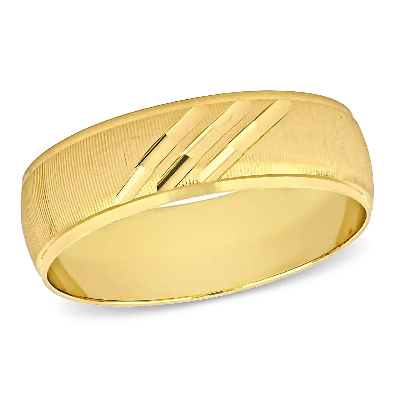 Men's kinetic rings with moving partsMiadora 6 mm Mens Wedding Band in 10k Yellow Gold Men's kinetic rings with moving partsMiadora 6 mm Mens Wedding Band in 10k Yellow Gold