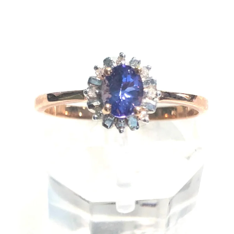 Chunky Fashion Rings in Copper with Geometric Patterns for a Bold AccessoryOval Tanzanite Halo Ring Chunky Fashion Rings in Copper with Geometric Patterns for a Bold AccessoryOval Tanzanite Halo Ring