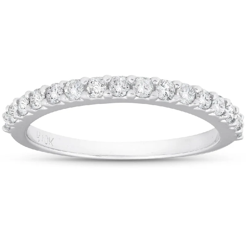 Halo - Style Women's Diamond Rings with a Center Diamond Surrounded by Smaller Diamonds in 18K Gold1/2ct Diamond Wedding Ring Stackable Womens Anniversary Band 10K White Gold Halo - Style Women's Diamond Rings with a Center Diamond Surrounded by Smaller Diamonds in 18K Gold1/2ct Diamond Wedding Ring Stackable Womens Anniversary Band 10K White Gold