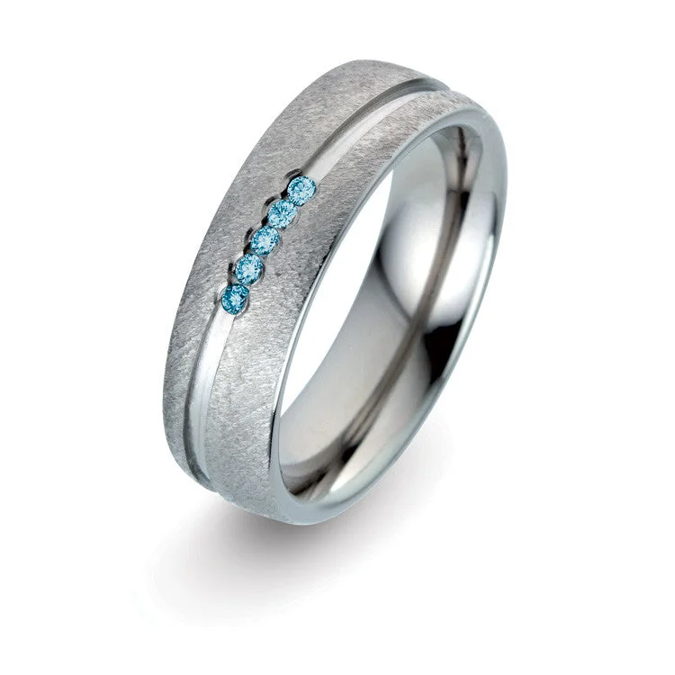 Black Titanium Rings with a Matte Coating for a Sleek Look51943-02 TeNo Titanium Ring Black Titanium Rings with a Matte Coating for a Sleek Look51943-02 TeNo Titanium Ring