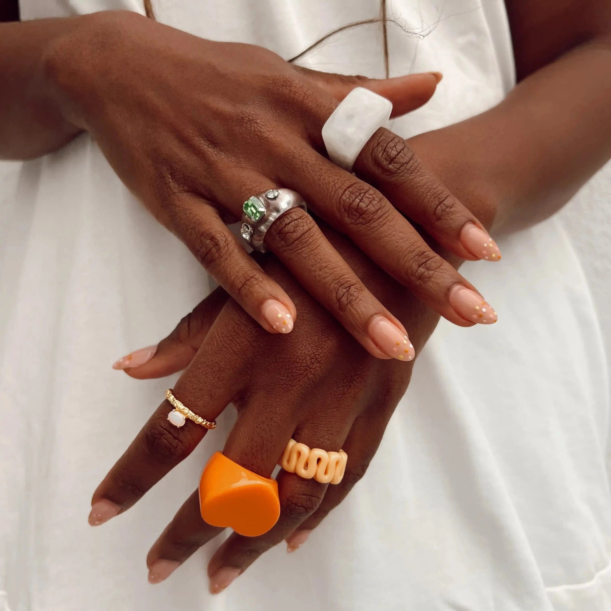 Adjustable Fashion Rings in Leather and Brass with a Tribal - Inspired DesignLove Local Barbara Ring Adjustable Fashion Rings in Leather and Brass with a Tribal - Inspired DesignLove Local Barbara Ring