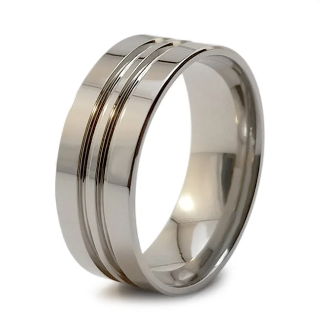 Men's magnetic rings for potential health benefitsEquinox Stealth Titanium Ring