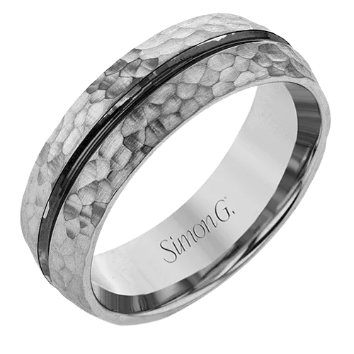 Men's stackable rings for a layered lookMen's Wedding Band In 14k Or 18k Gold