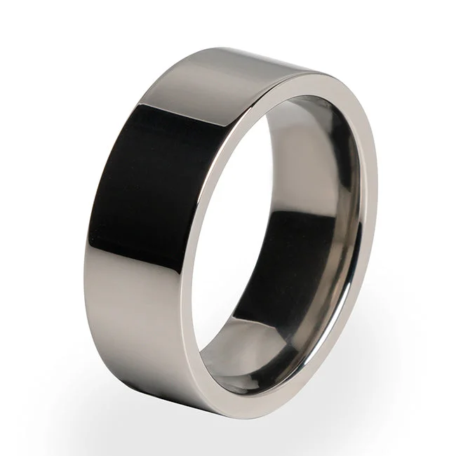 Men's lightweight rings for all - day comfortFacia | Mens Titanium Ring