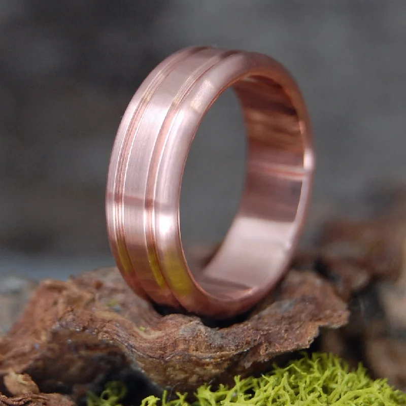 Stackable Gemstone Rings for Women in Amethyst, Sapphire, and EmeraldCopper Time | Men's Pure Copper Wedding Ring Stackable Gemstone Rings for Women in Amethyst, Sapphire, and EmeraldCopper Time | Men's Pure Copper Wedding Ring