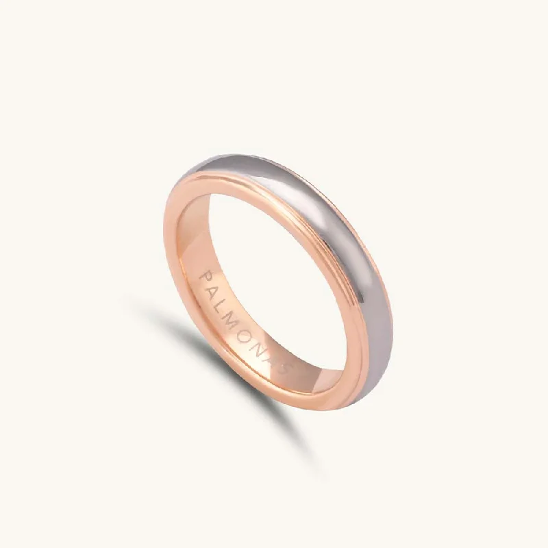 Men's waterproof rings for water - based activitiesParis Band Men's Ring- Tungsten