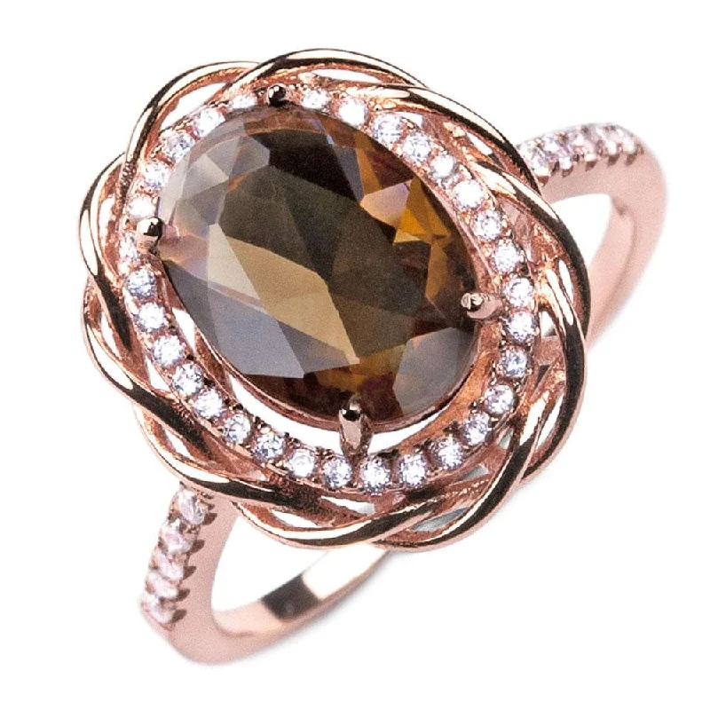Stackable Gemstone Rings for Women in Amethyst, Sapphire, and EmeraldVersa Mocha Ring Stackable Gemstone Rings for Women in Amethyst, Sapphire, and EmeraldVersa Mocha Ring