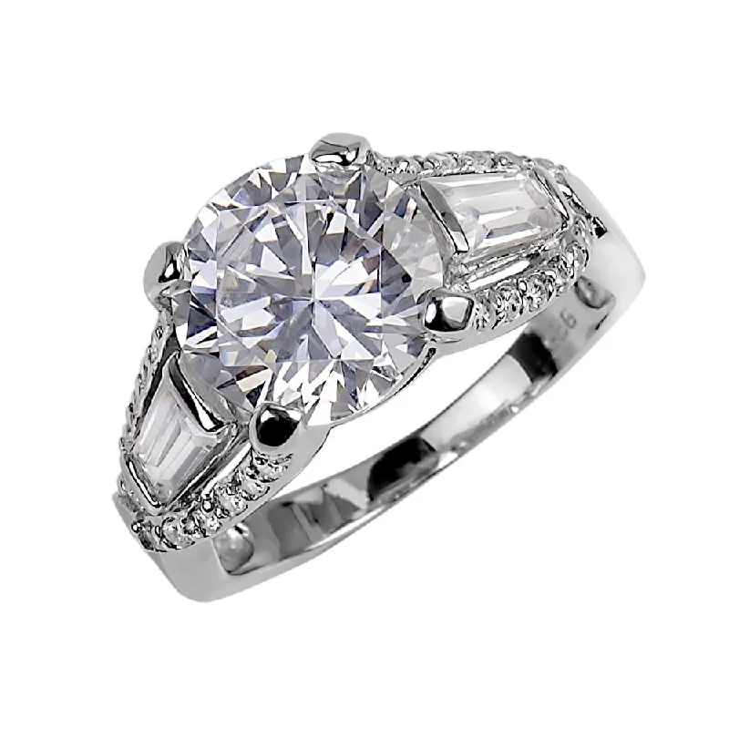 Vintage - Inspired Filigree - Design Women's Rings in Sterling SilverTiara Ring
