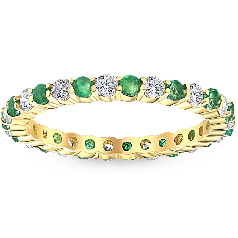 Heart - Shaped Women's Diamond Rings in Rose Gold for a Romantic and Symbolic Gift1 cttw Emerald & Diamond Wedding Eternity Stackable Ring 10k Yellow Gold Heart - Shaped Women's Diamond Rings in Rose Gold for a Romantic and Symbolic Gift1 cttw Emerald & Diamond Wedding Eternity Stackable Ring 10k Yellow Gold