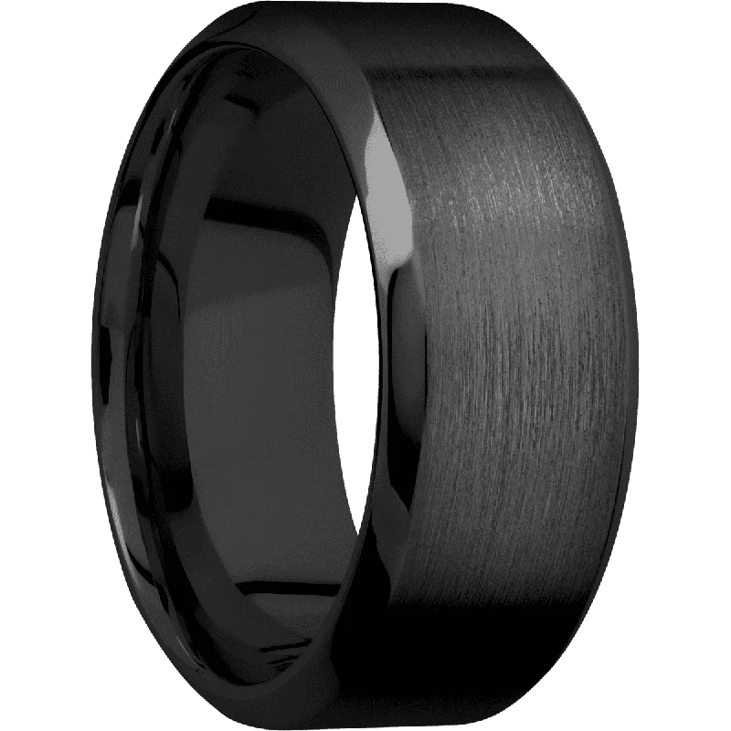 Men's high - quality handmade rings for artisanal appealZirconium + Satin , Polish Finish Men's high - quality handmade rings for artisanal appealZirconium + Satin , Polish Finish